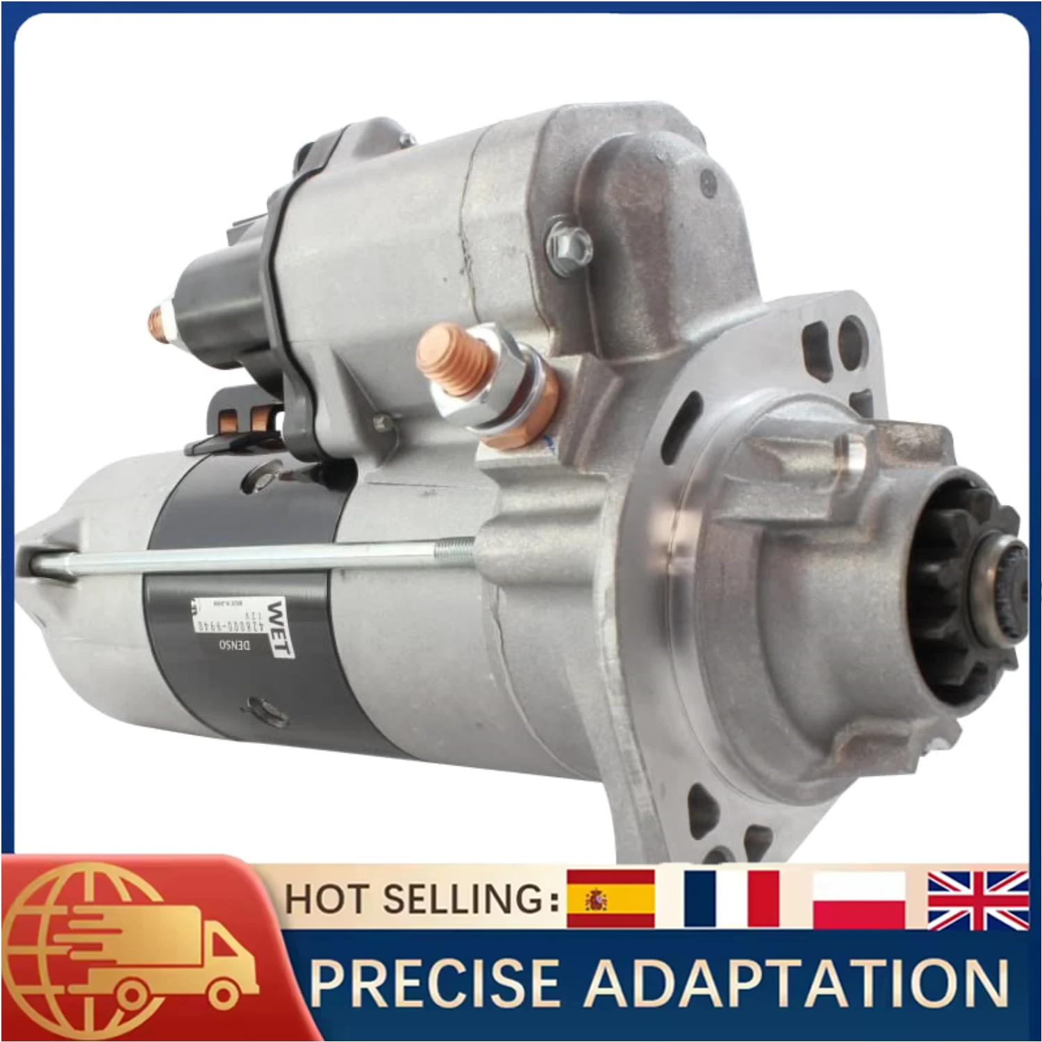 

VMAuto&parts store Стартер 12 В для Cummins D4.0 D4.5 6,7 л Дизель 428000-7110 4996708 70024311 91-29-5920