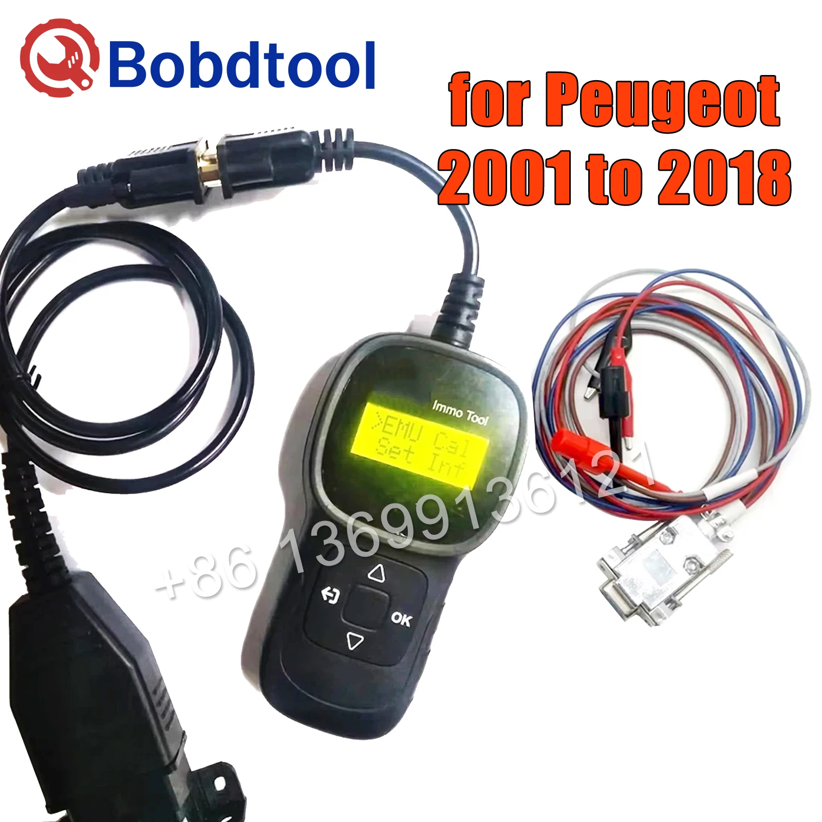 PSA IMMO Tool Mark Key Simulator for Peugeot Citroen from 2001 to 2018 Newest PIN Code Calculator and IMMO Emulator