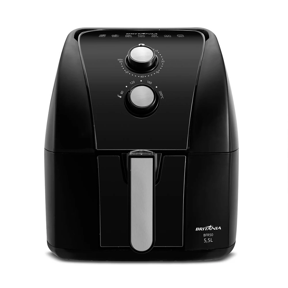 Electric Fryer Air Fryer Britannia 5.5L BFR50 Redstone 127V