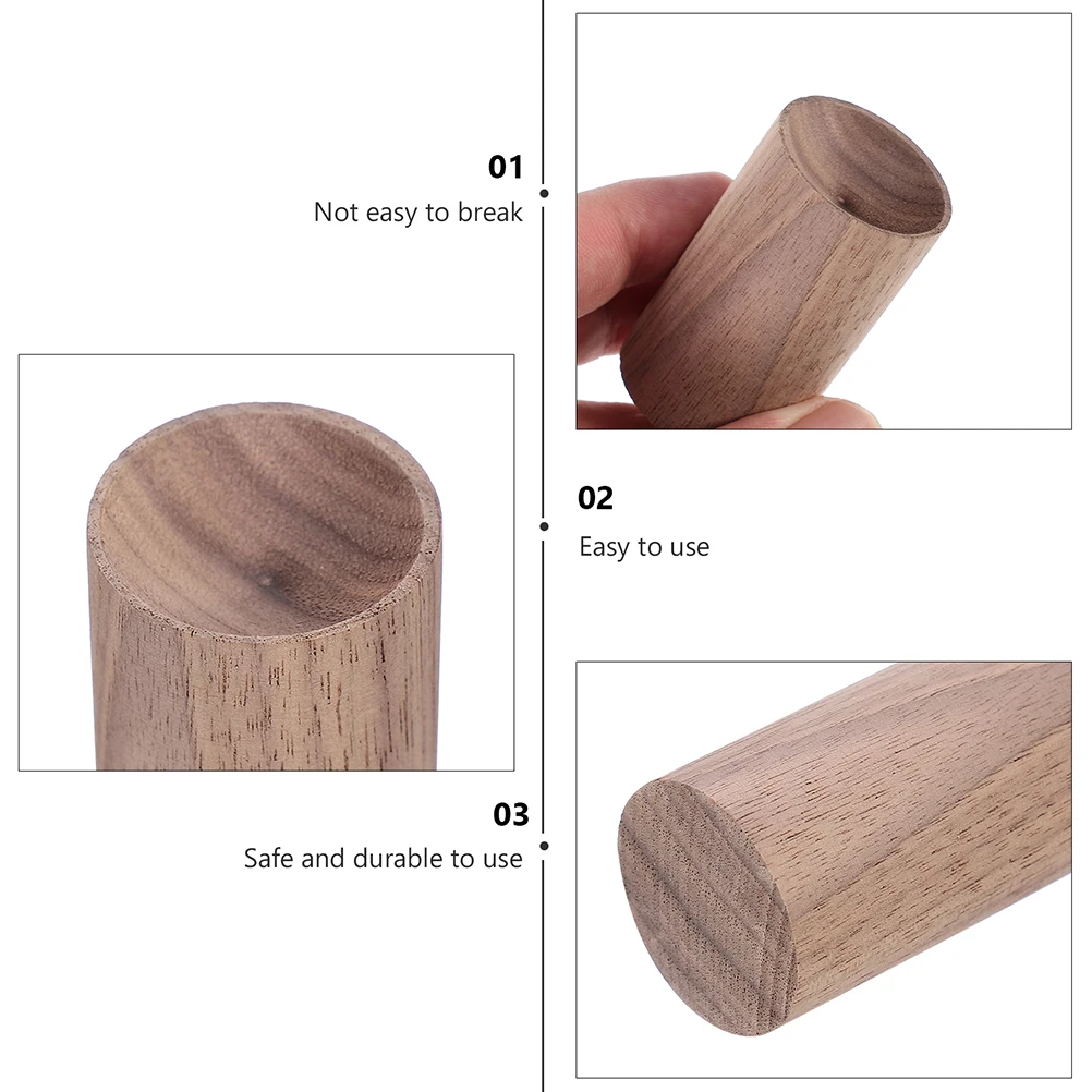 

2 Pcs Decorate Car Aromatherapy Diffuser Office Mini Wood Essential Oil