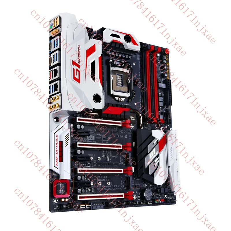 FOR GIGABYTE GA-Z170X-Gaming G1 DDR4 Z170 E-ATX 64GB Motherbroad Test ok.