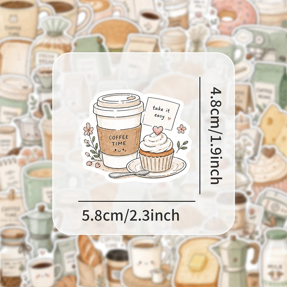 10/30/50 Buah Stiker Grafiti W - Coffee Tea Journal ulasan dan harga