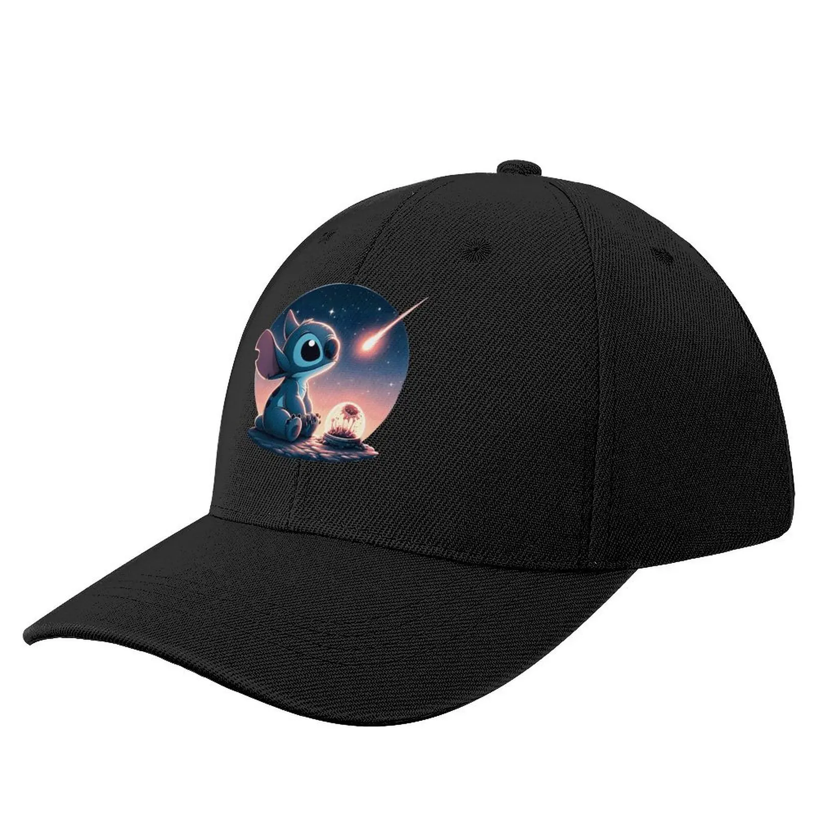 Stitch shooting stars Baseball Cap Sunhat Beach Mountaineering Man Women's