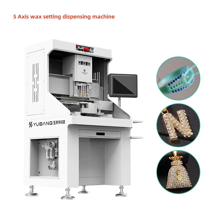 Multi-Function Automatic Rhinestone Setting Machine Dispensing Inlay Wax Setting Machine