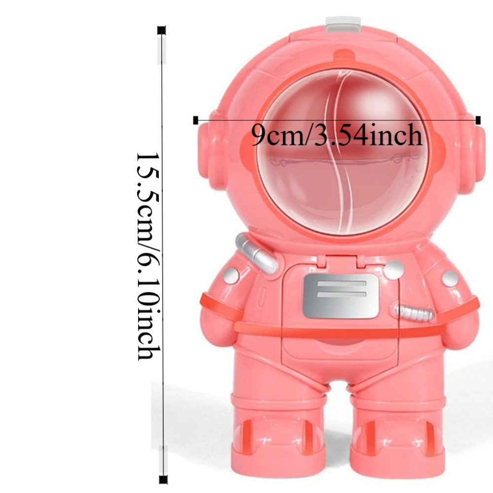 Water Cup Astronaut Water Dispenser with Straw 250ml Mini Water Dispenser Cute Portable Desk Water Dispenser Toy Daily Life