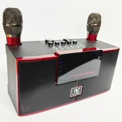 Ys-208 150W High Power RGB Pickup Rhythm Light Wireless Portable Microphone Bluetooth Speaker Sound Family Karaoke TF Subwoofer