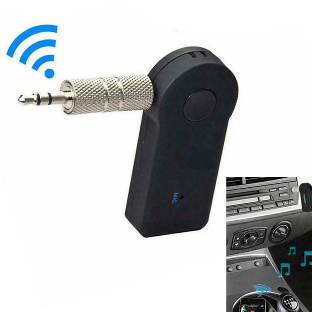 Bluetooth 5.0 alıcı Zender adaptörü otomatik Bluetooth alıcı 3.5mm ses Aux adaptörü ses dönüştürücü aksesuarları