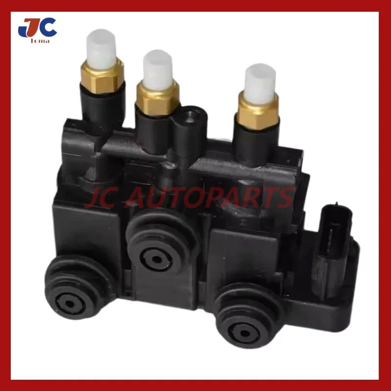 Front New Air Compressor Solenoid Valve Block For Land Rover Range Rover L405 L494 Replacements LR070245 CPLA5B710AD view 5