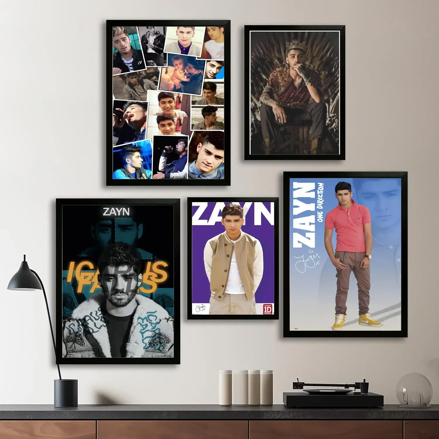 Zayn Malik Singer Pop R&B Canvas Art Poster, Wall Art, Picture Print, Modern Family, Bedroom Decor, Posters,Decorative painting