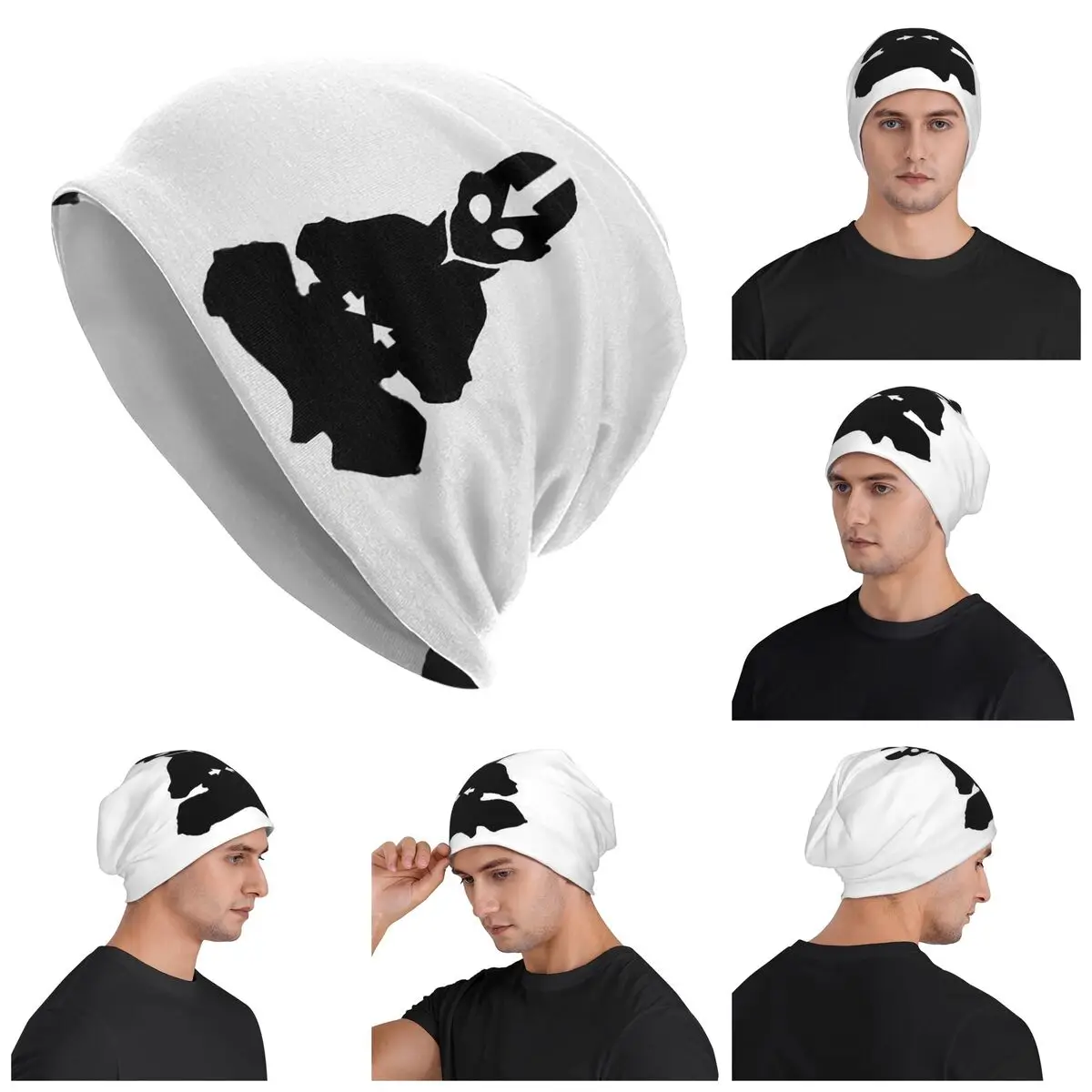 Cartoon Last Airbender Avatar Aang Arrow Unisex Adult Beanies Caps Knitting Bonnet Hat Warm Fashion Autumn Winter  Skullies Hats