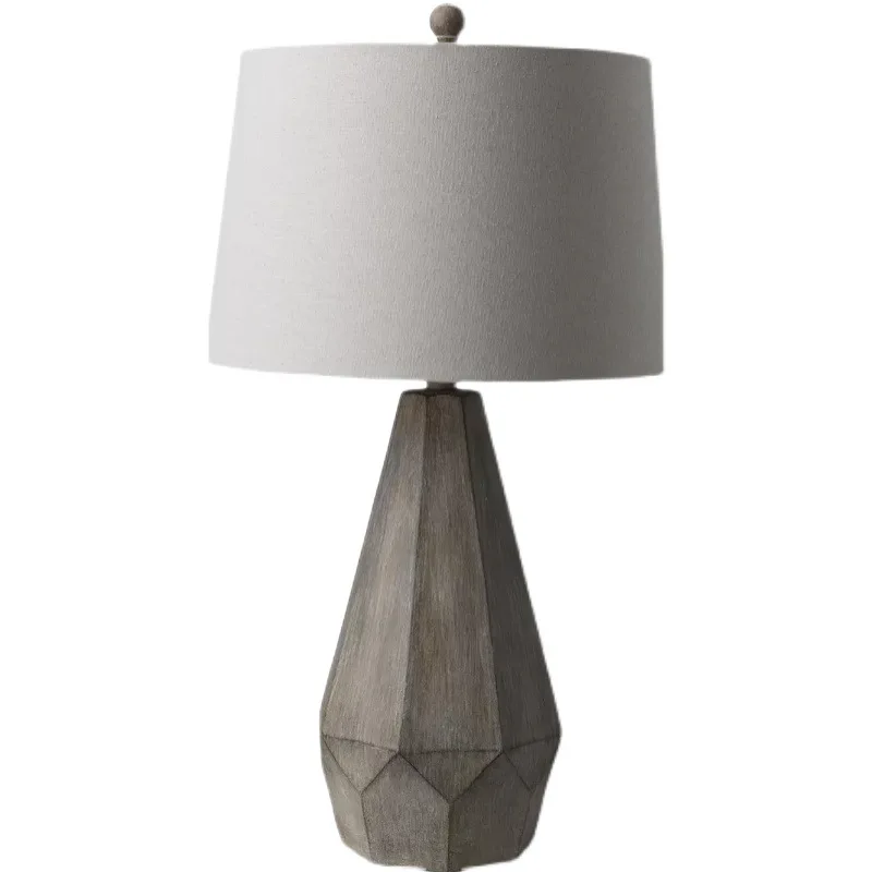 

Art model room, creative bedroom simple lamps, study bed and breakfast desk lamp, retro American style