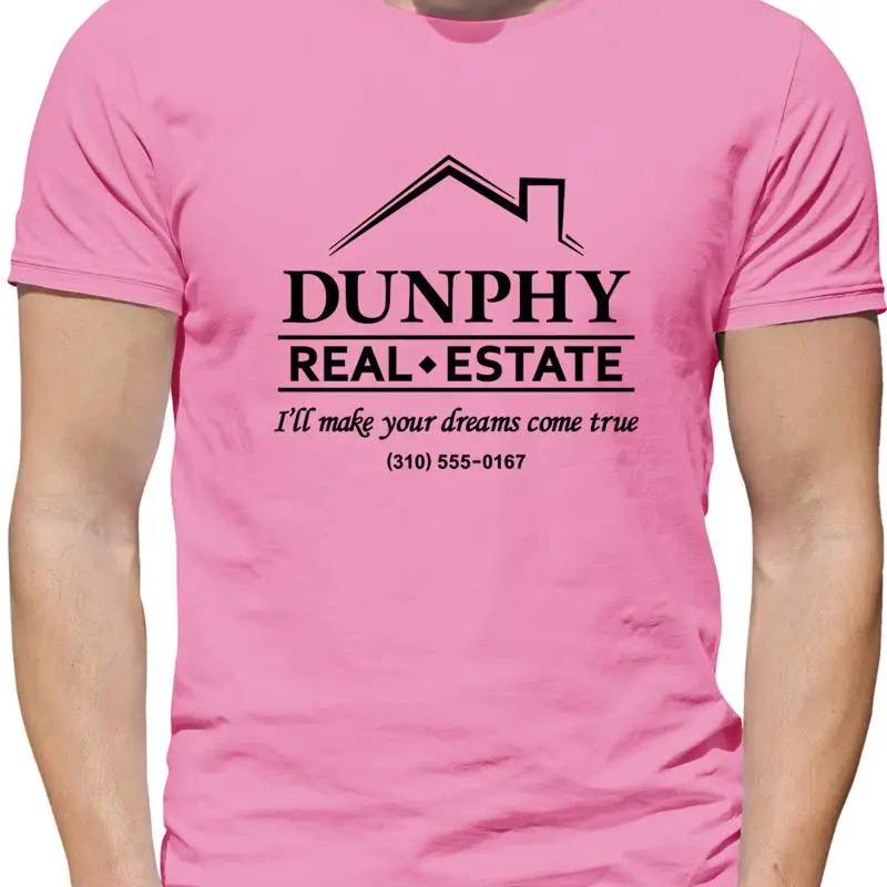 Dunphy bienes raíces camiseta para hombre Tv familia moderna Phil divertido