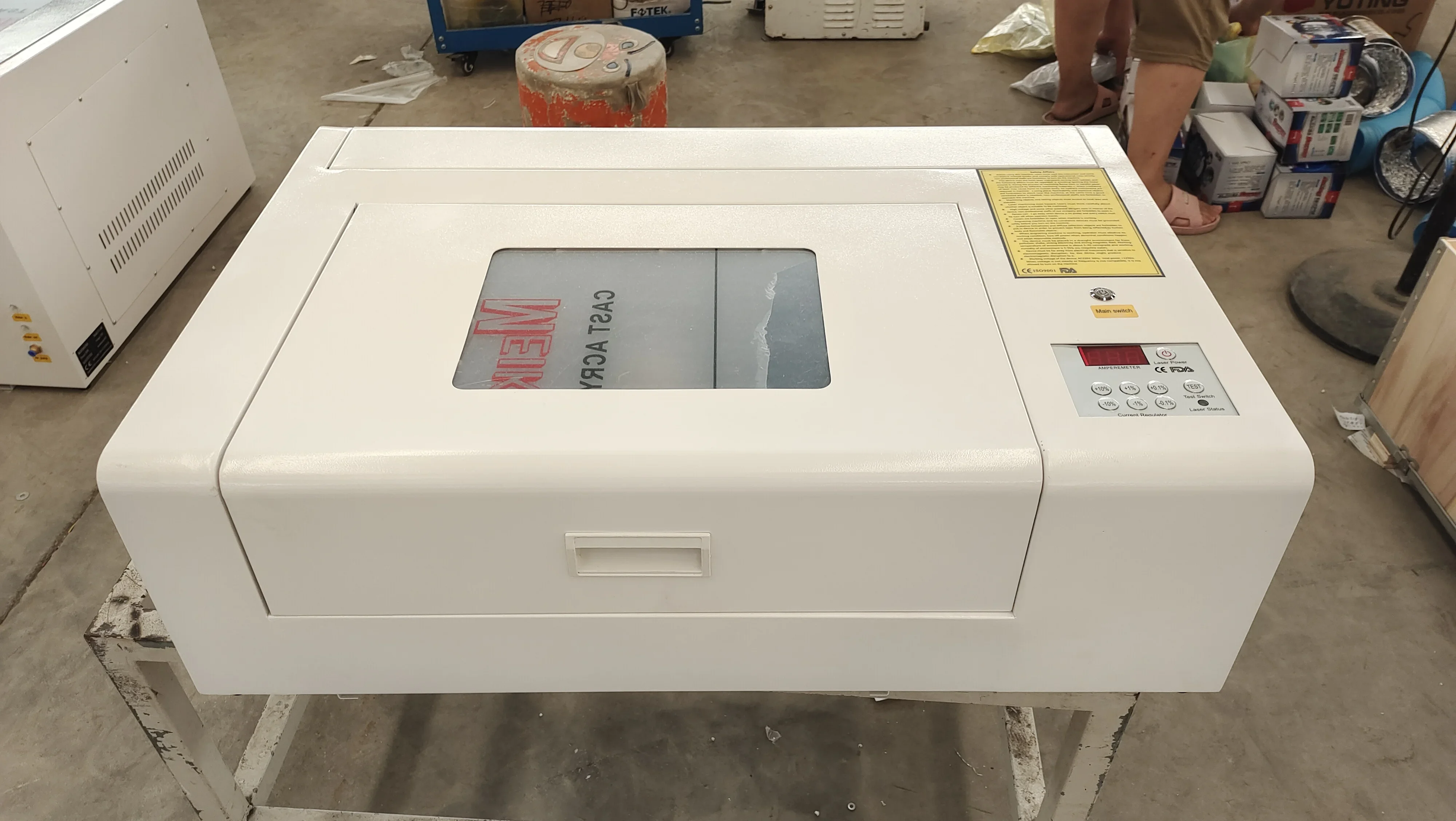 A For CNC 300*200mm Working Area CO2 Laser Engraver And Cutter Machine For Wood Plastic Non- Metal
