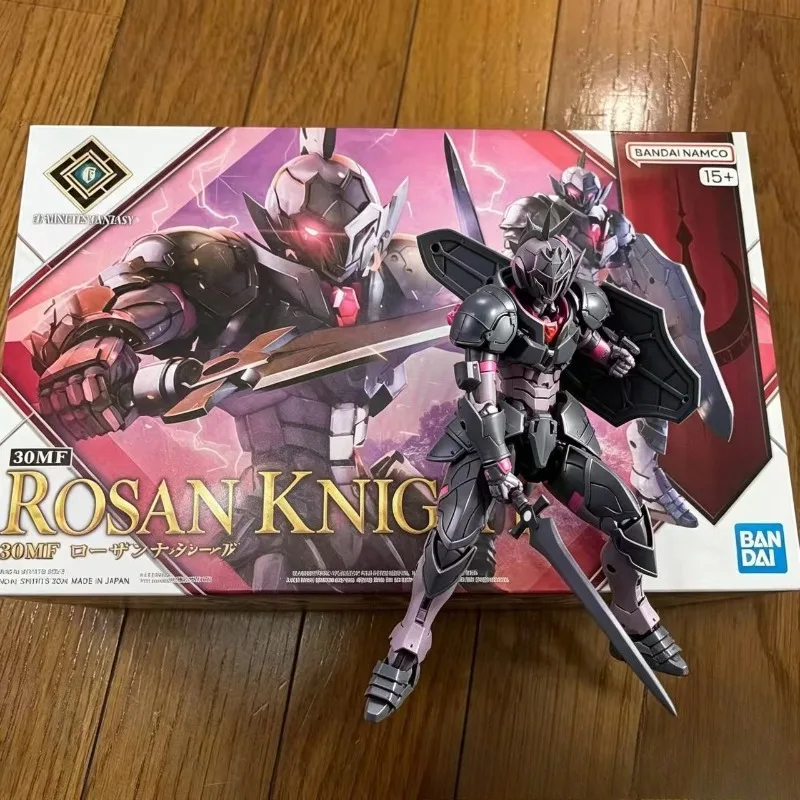 

Bandai 30MF 30ML Fantasy Series 02 Rosan Knight Black Version Assembly Articulated Action Figure Model Collectible Gift