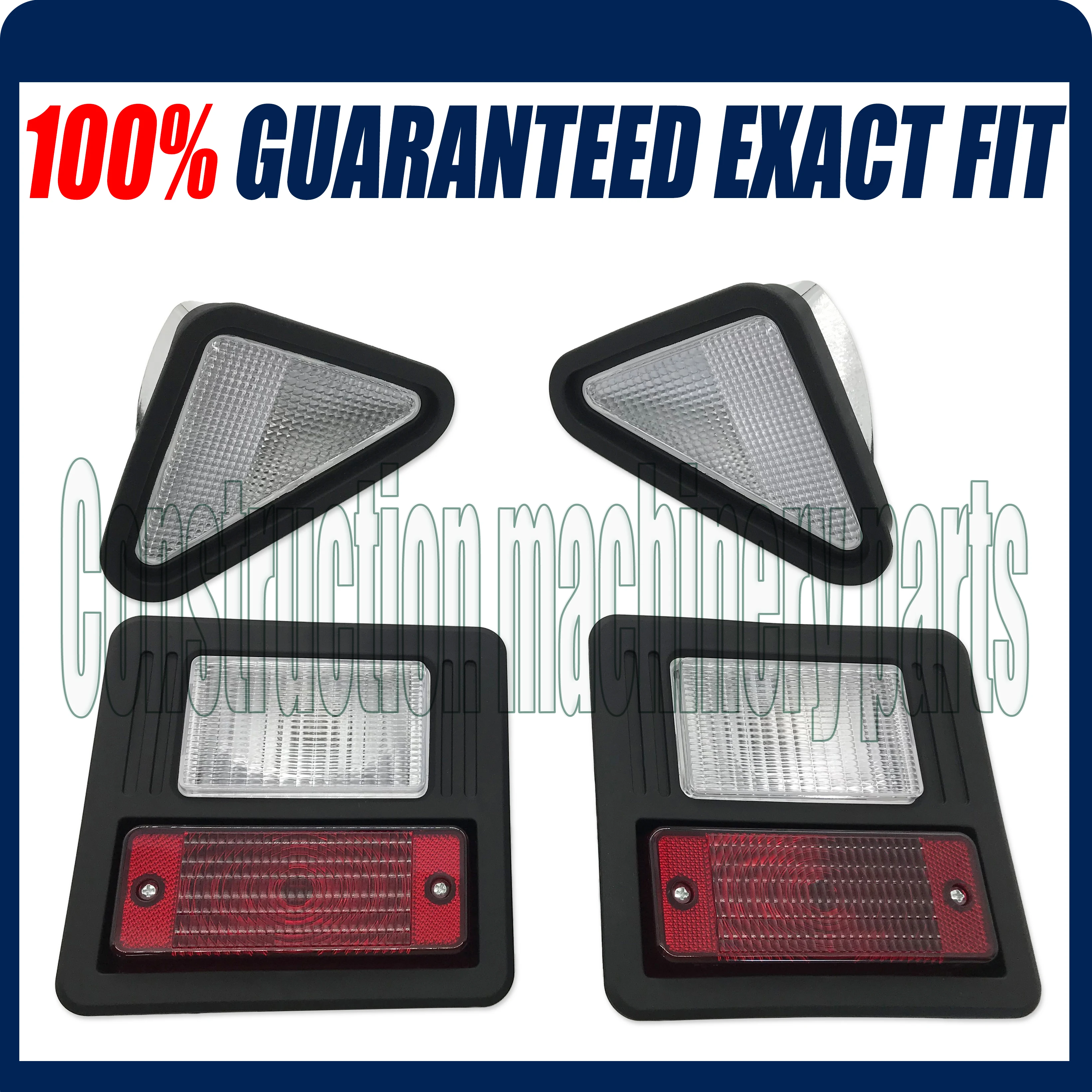 6670284 6674401 6674400 Fits Bobcat 753 763 773 863 S130 S150 S160 S175 S185 S220 S250 S300 S330 Front & Rear Light Kit