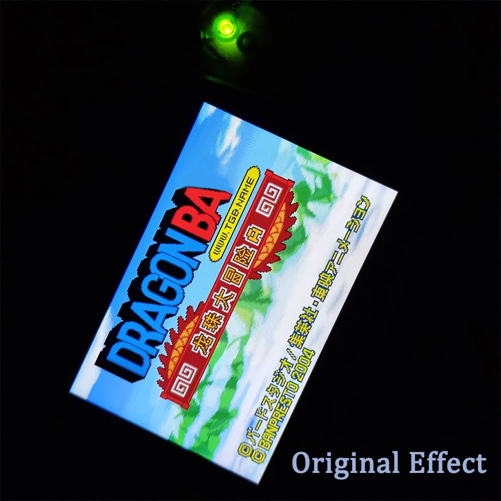 جديد IPS V4 شاشة LCD مغلفة مسبقًا لشاشة نينتندو GBA الخلفية شاشة LCD 15 مستويات سطوع عالية IPS LCD V4.0 مجموعات الشاشة