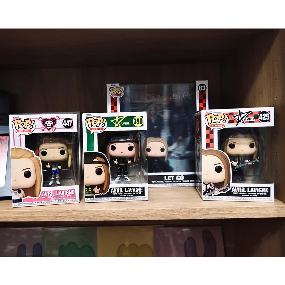 Funko Pop Avril Action Figures Lavigne Sk8er Boi AL1 Let Go POP Rocks Doll