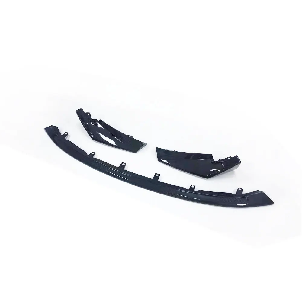 CSL Style Dry Carbon Fiber Front Bumper Chin Lip Splitter for BMW G80 G82 G83 M3 M4 2020-UP