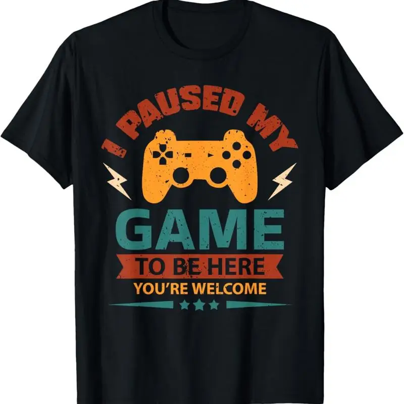 I Paused My Game To…
