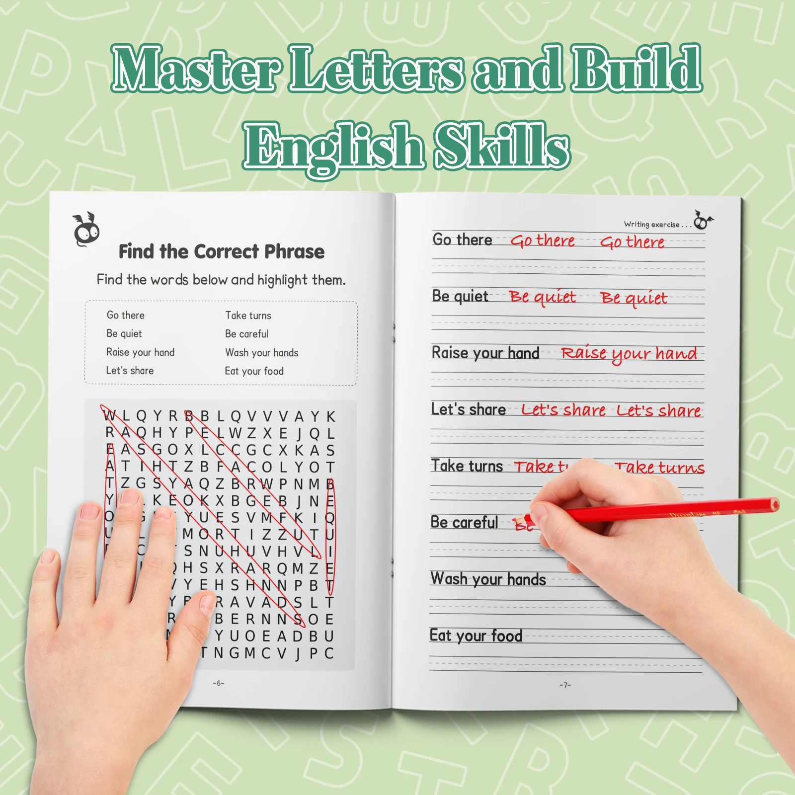 Find The Word Puzzle Book for Kids, Word Search Activity Book, Educational Crossword Game, Brain Training Workbook view 6