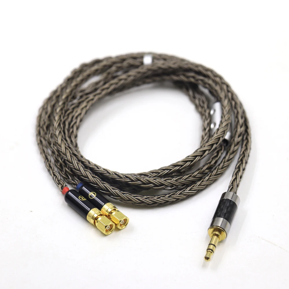 

16 Core High-end Silver Plated Headphone Replace Upgrade Cable for HE400 HE5 HE6 HE300 HE560 HE4 HE500 Earphone