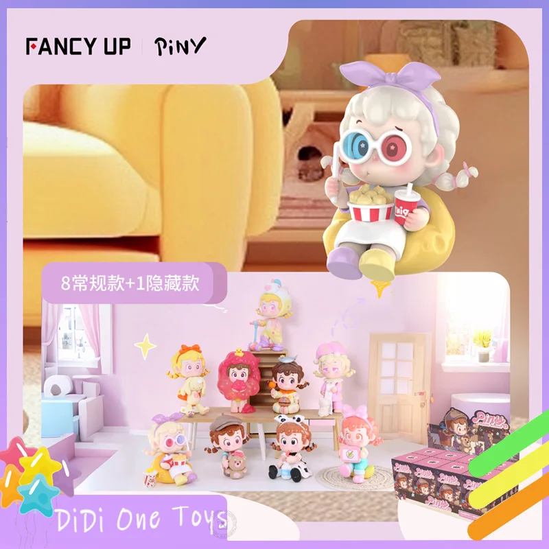 

Genuine Fancy Up Piny Amazing Weekend Series Blind Box Cute Action Figurine Trendy Collection Desktop Ornaments Customized Gift