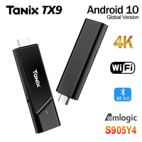 TANIX TX9 Android 11 TV Stick Smart TV Box AV1 Amlogic S905Y4 2GB 16GB DDR4 2.4G&5G Dual WIFI BT5.0 4K MINI TV Dongle