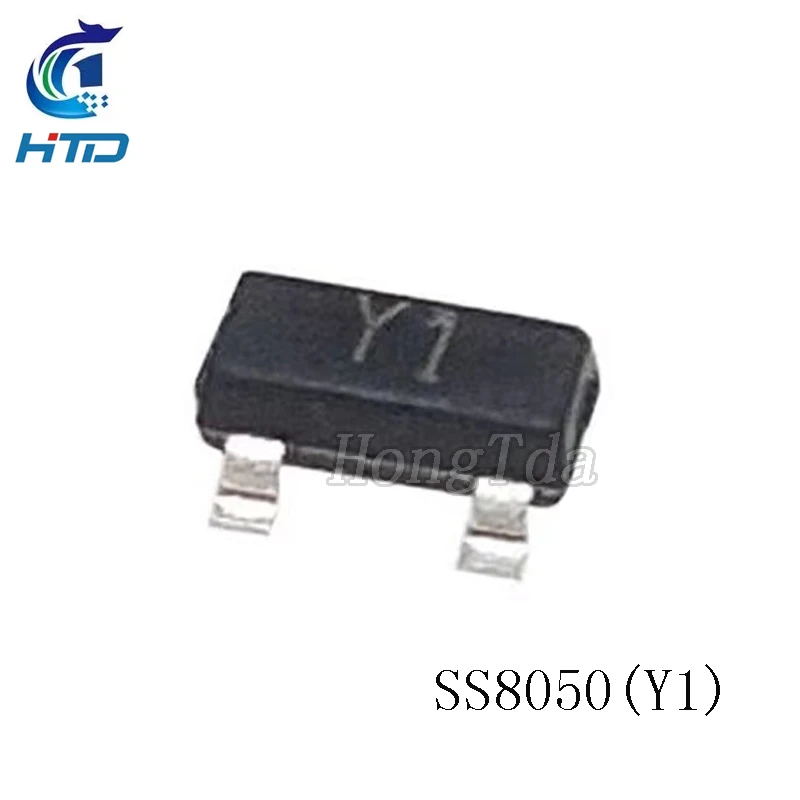 50-100 قطعة SS8550 SS8050 S8050 S8550 SOT-23 المقابلة الشاشة الحريرية Y2 Y1 J3Y 2TY الترانزستور SMD