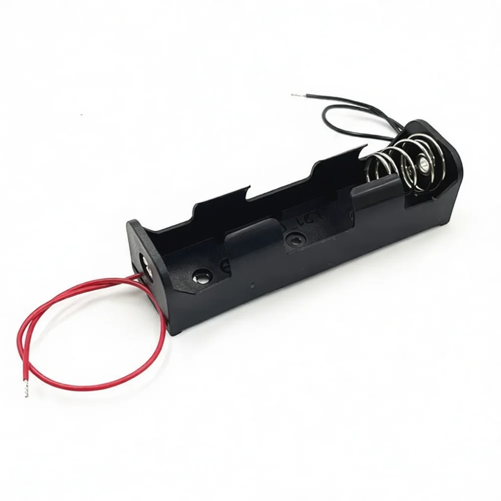 21700 Battery Case Holder With Wire Leads Serial Parallel Connection Storage Container For Electronic DIY Projects