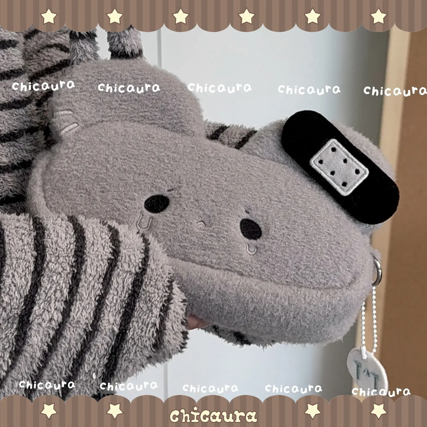 Original Cute Sweet Punk Cartoon Mouse Plush Pen Bag Storage Bag for Women Commuter Makeup Mobile Phone Small Bags Girl
