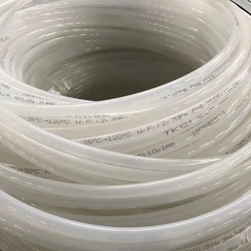 TKC Iron Shell PA6 Nylon Tube High Pressure Air Hose Acid Alkali Resistant Oil Pipe