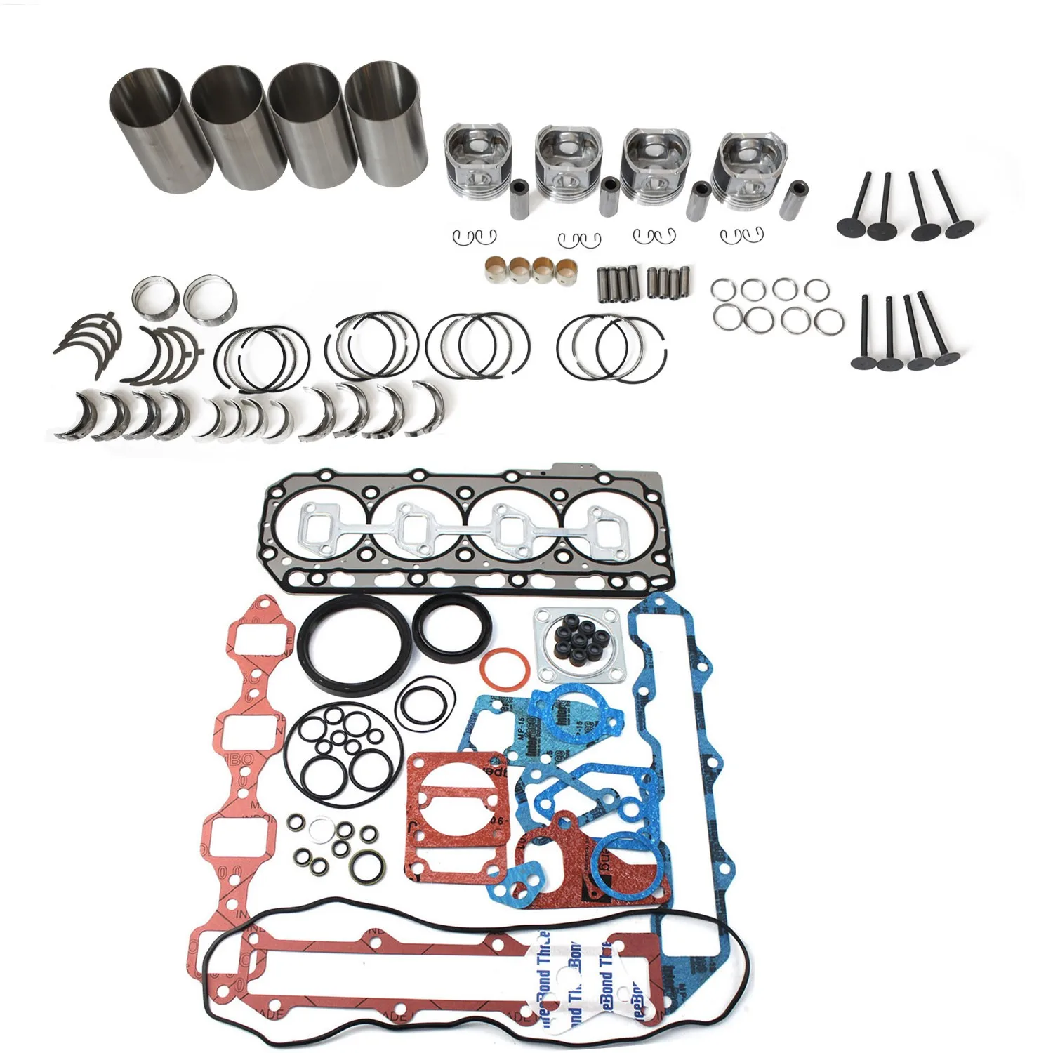 4TNV86 Engine Overhaul Rebuild Kit Fits For John Deere Tractor 4052M 4052R