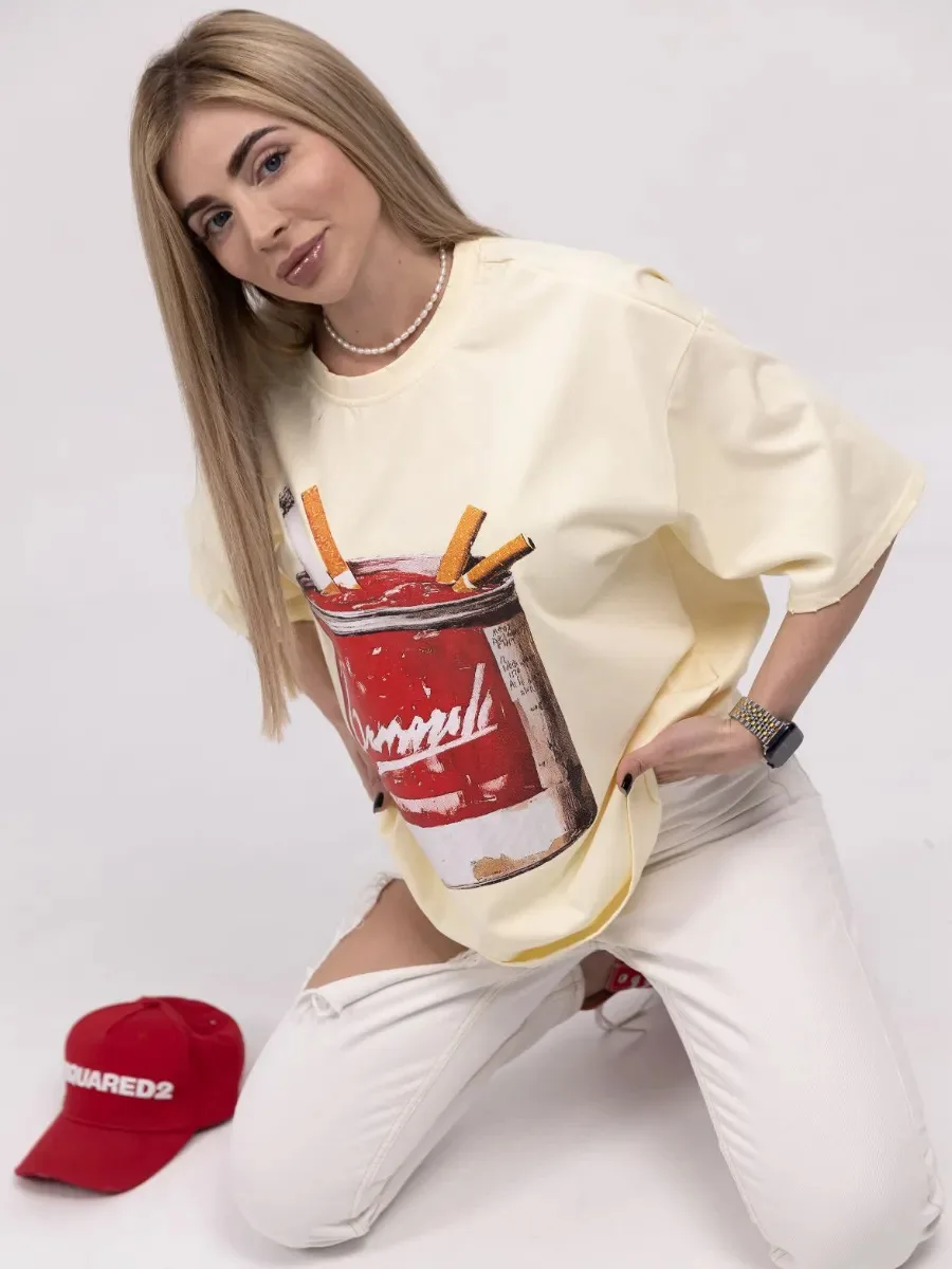 América rua moda engraçado padrão t camisas oversize amarelo 100% algodão puro confortável verão fácil t hip hoip casual topos