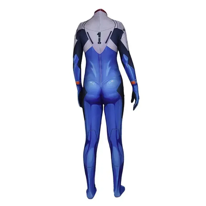 Nuovo ★   Ikari Costume Cosplay Halloween Ragazzi Uomo Tuta Shinji Plugsuit Supereroe Catsuit Zentai Abiti Adulti K ★   2025 qi ☆