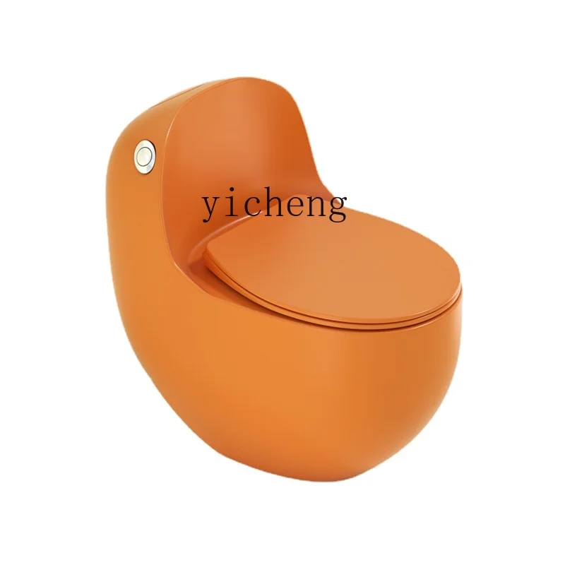 

Xl Sit Toilet Flush Siphon Small Apartment Egg Color Toilet