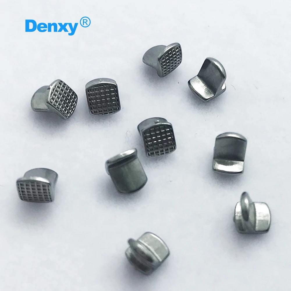 Denxy 50 Stück Kieferorthopädische MIM-Bite-Turbos Lingual-Bite-Platten, klebbare Scharnieröffner, Zungen-Zahnspangen-Zubehör, hohe Qualität – Detail 5