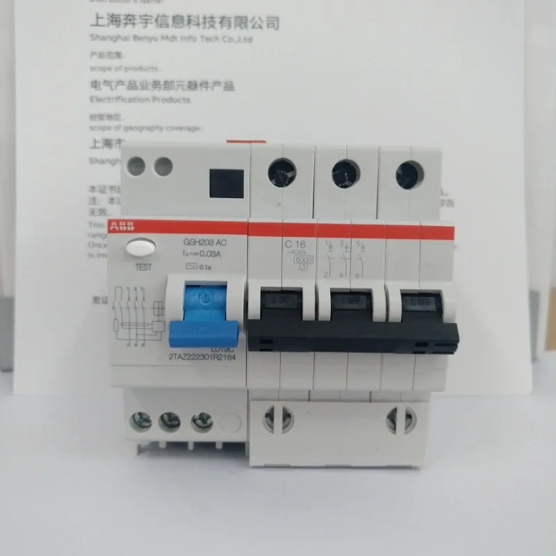 

Детали для ABB380V3P, защита от ударов и утечек, трехфазный GSH203-C6/GSH203-C10/GSH203-C16