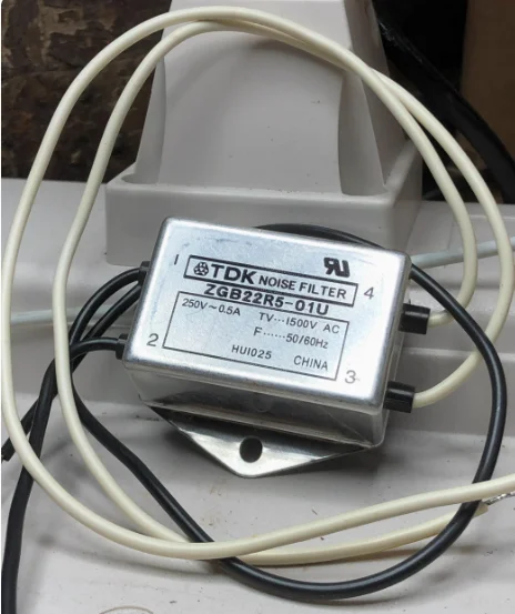 

1PCS/LOT TDK NOISE FILTER ZGB22R5-01U 250V 0.5A