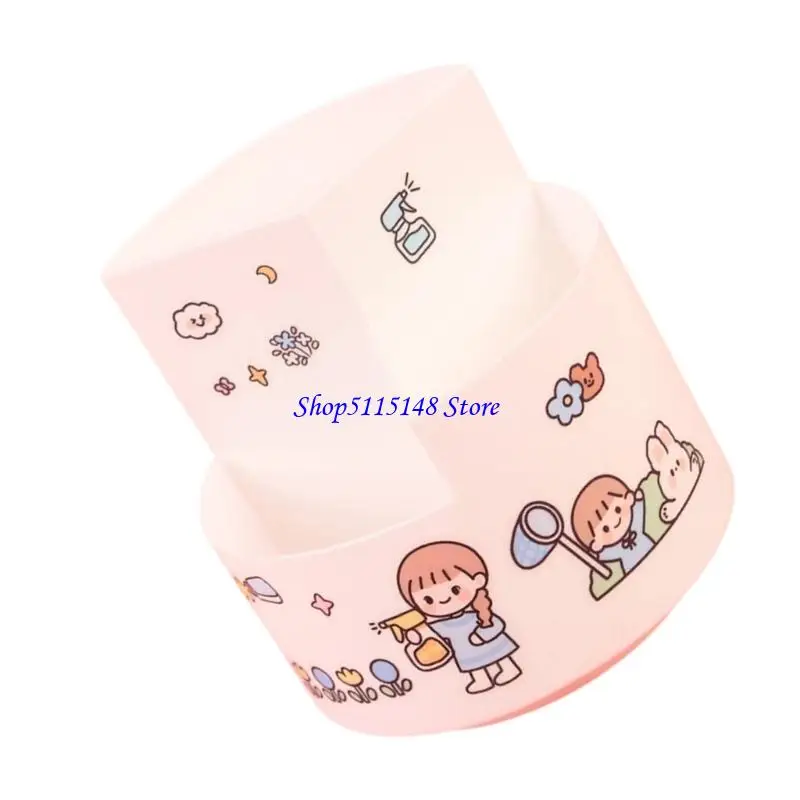 F3MA多目的回転ストレージユニット安全丸いコーナーとオフィススクールの使用のためのプラスチックデスクトップオーガナイザー