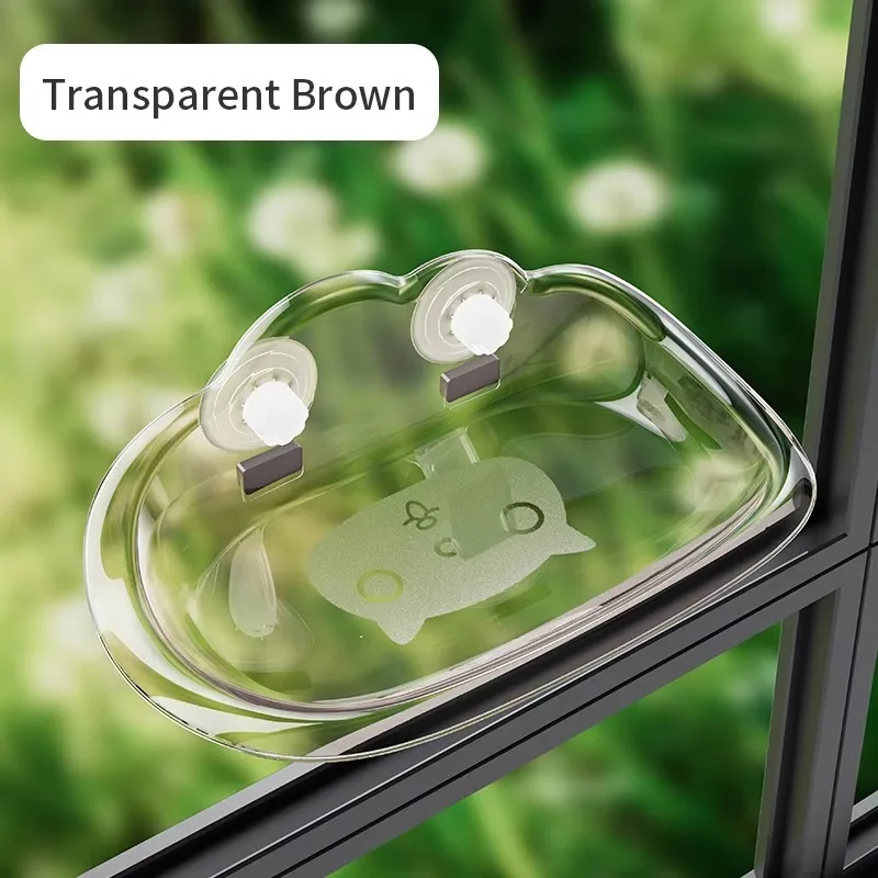 Factory Price Transparent Cat Window Perch Hammock Bed  Strong Suction Cup Mount, No Drill Easy Install for Sunbathing Cats