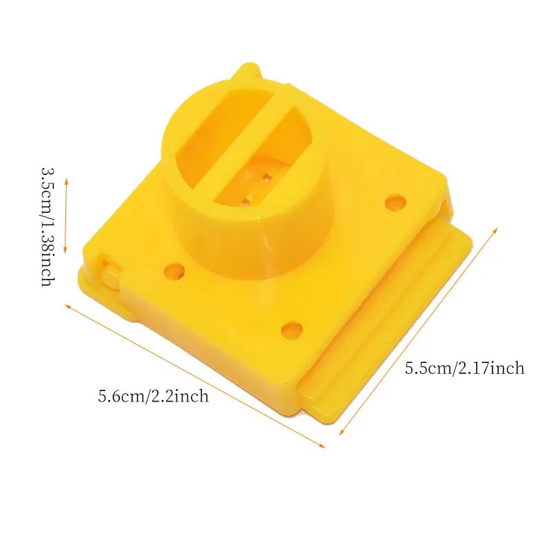 4 SZTUK Ula Garosa Wentylacja Otwarcie Okno Pszczoła Gniazdo Drzwi Wejście Dysk Okrągły Ula Pszczół Brama Wejściowa Żółte Narzędzie Pszczelarskie E