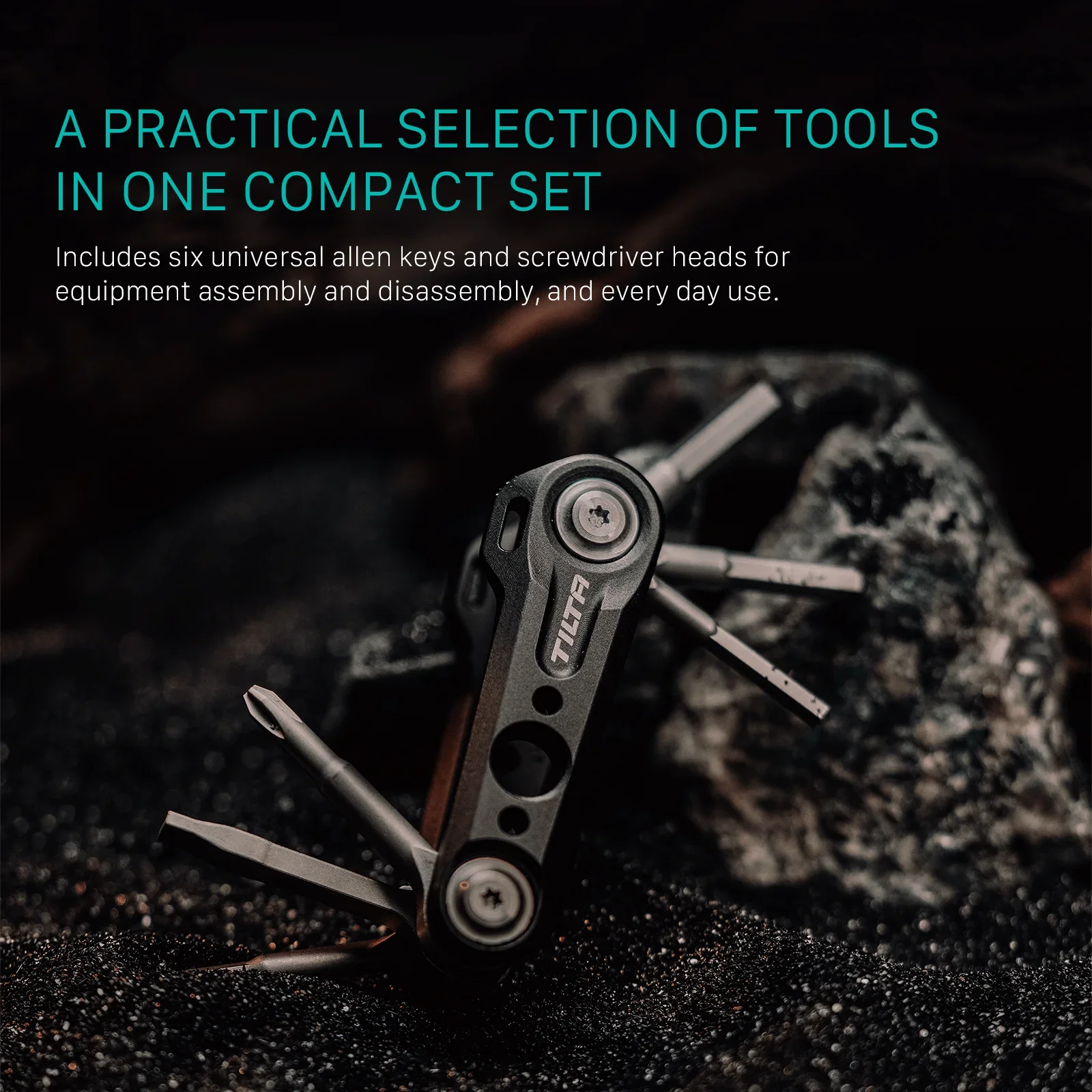 TILTA TA-MMT Multi-Functional Mini Tool Kit Black/Titanium Gray