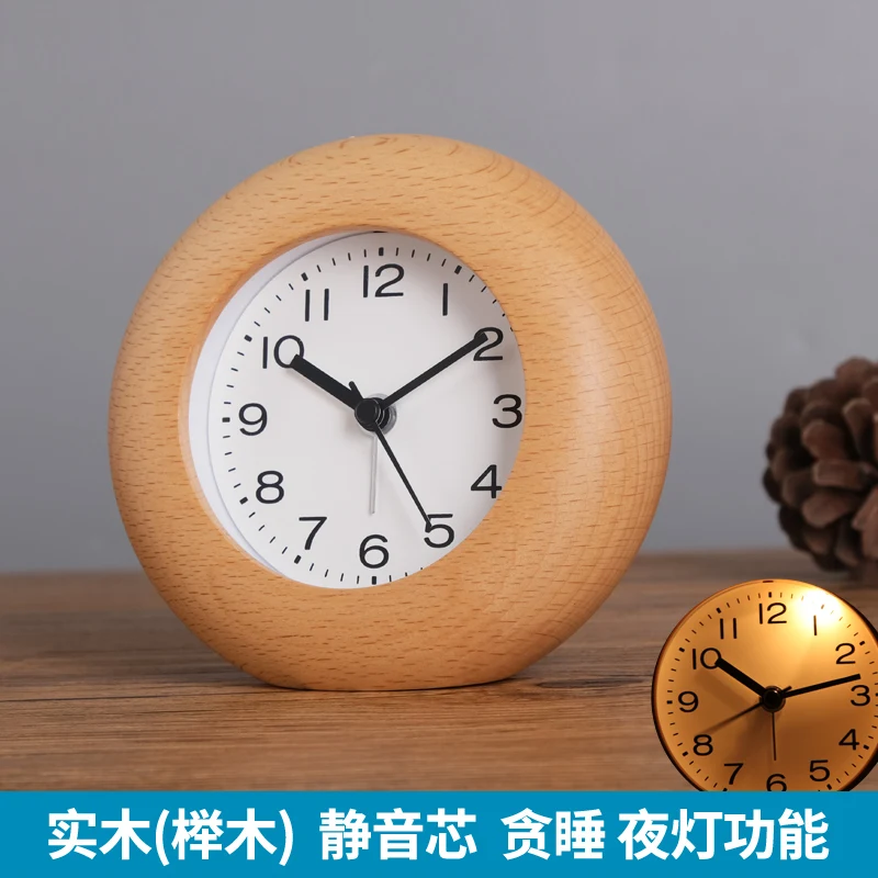 

Office Sweep Battery Non-Ticking Operated Clock Decorative Tabletop Modern Silent Minimalist Movement Wall Quartz Desk Use