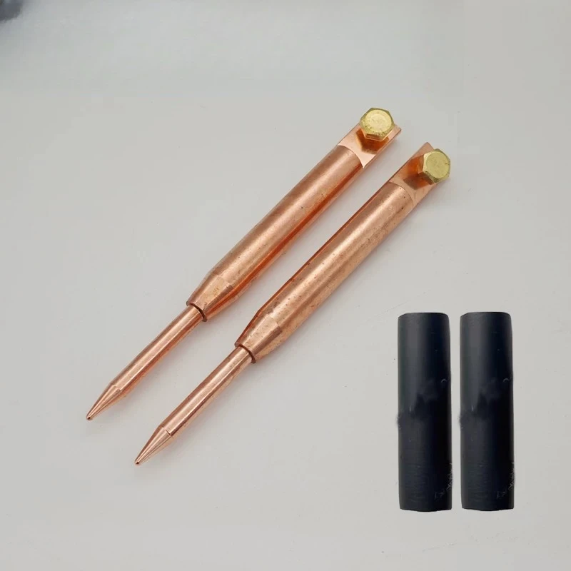 High-power copper spot welding pen 12mm large monomer aluminum to nickel split pen 6mm needle exchangeable needle