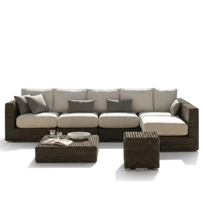 Modular Sectional Garden Courtyard Park Outdoor Furniture Sofa Couch