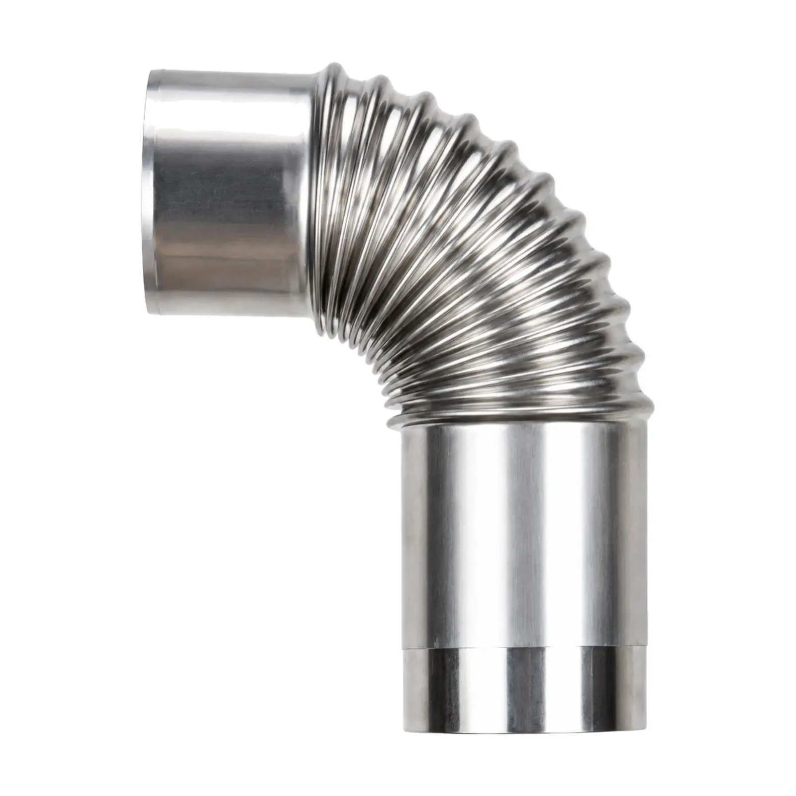 Outdoor Cooking Stove Elbow Pipe Stainless Steel 90 Degree Bend for Biofuel Stove Chimney Vent