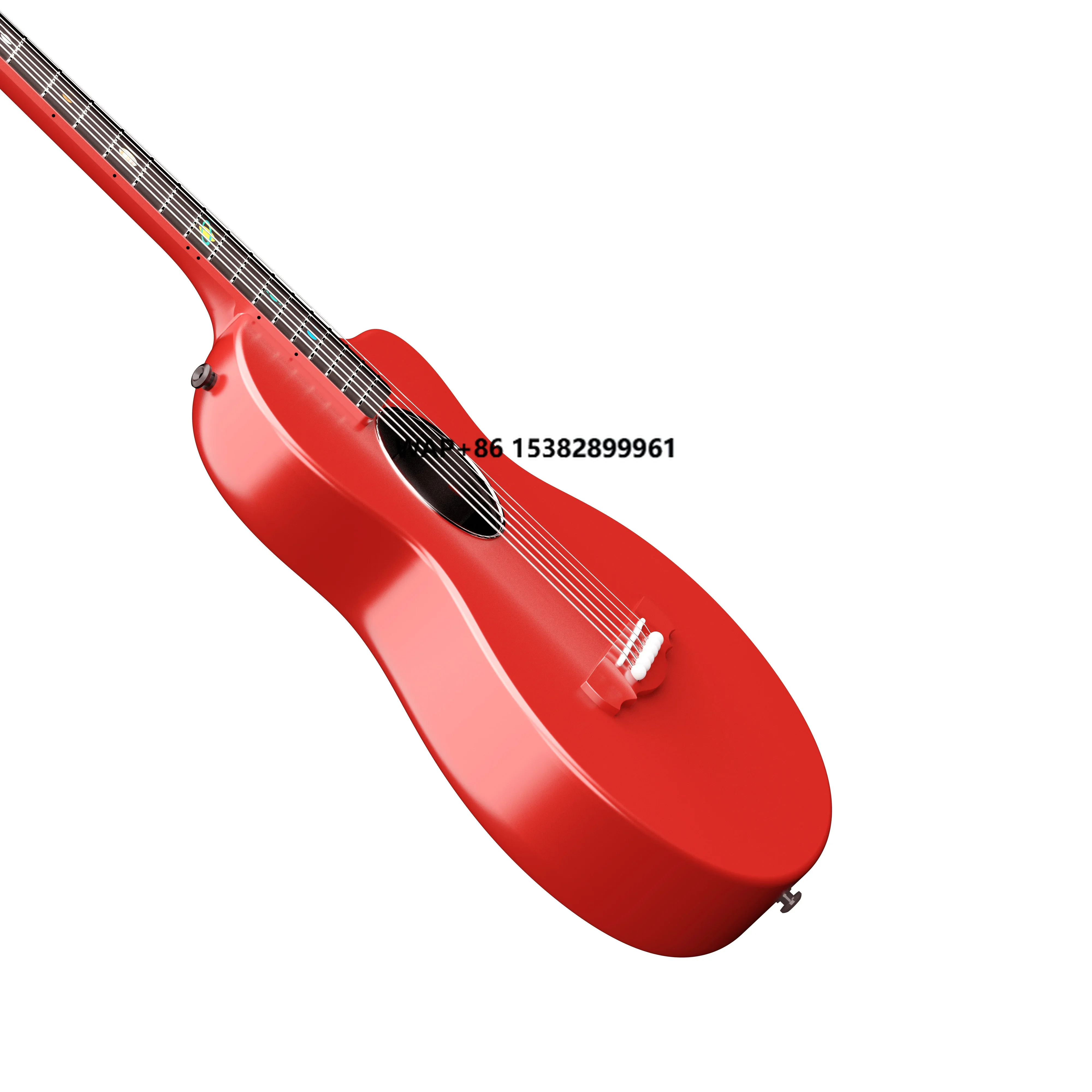 Manufacturers Direct Sale Cheap Prices Classical Guitar Carbon Fiber Composite 38 Inch Acoustic Guitar 6 Steel Strings Matt