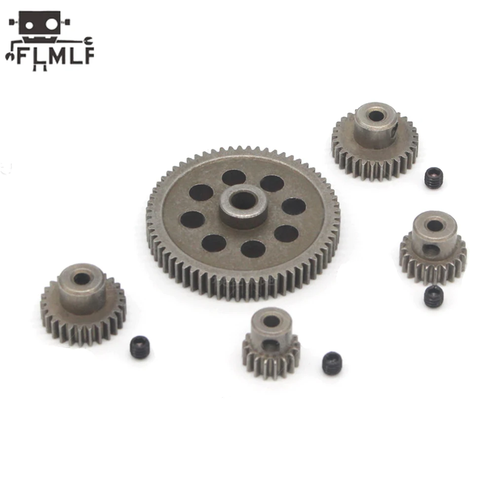 Автомобиль на радиоуправлении 11184 дифференциальная сталь металлическая основная Шестерня 64T 11184 Шестерня двигателя 17 21T/26T/29T для 1/10 HSP Himoto Amax Redcat 94111