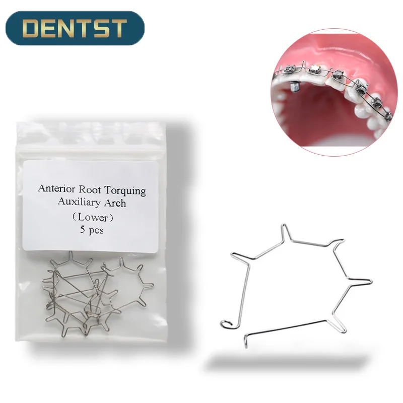 

Dentst 5pcs/pack Dental Anterior Root Torquing Spring Auxiliary Arch Small Middle Big Orthodontic Accessories Dental Supplier