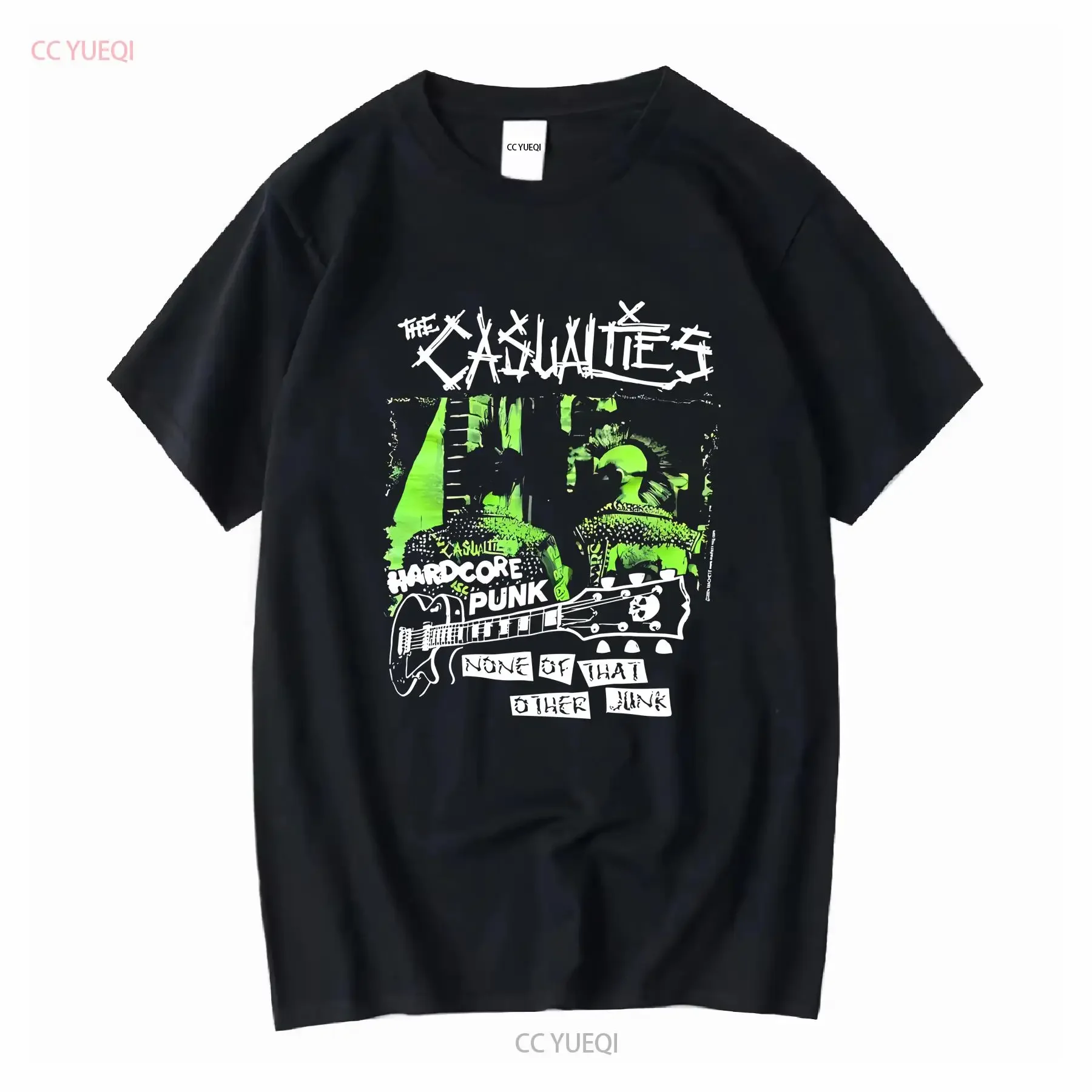 Rare The CASUALTIES T Shirt STREET PUNK gift for fan TE7729 long or short sleeves vintage Washed Unisex Casual Comfortable Soft
